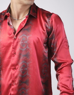 Camisa casual Benziny manga larga para hombre