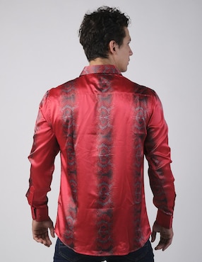 Camisa casual Benziny manga larga para hombre