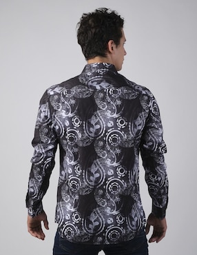 Camisa casual Benziny manga larga para hombre