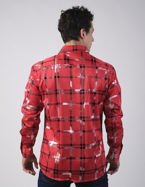 Camisa casual Benziny manga larga para hombre