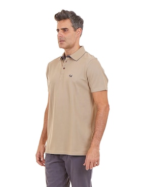 Playera Tipo Polo Ferrioni Talal Para Hombre