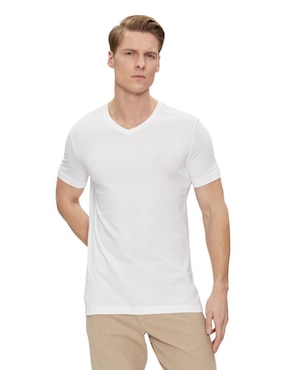 Set Camiseta Calvin Klein Cuello V Para Hombre