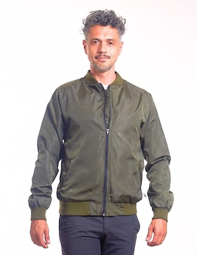 Chamarra Bomber Chico Malo Impermeable Con Bolsillos Para Hombre