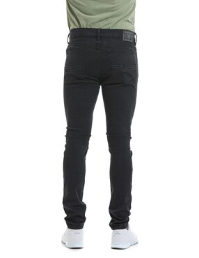 Jeans straight Buffalo Jeans David Bitton lavado stone wash para hombre