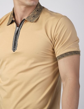 Playera tipo polo tipo polo Benziny BZ-101-Khaki
"para hombre"