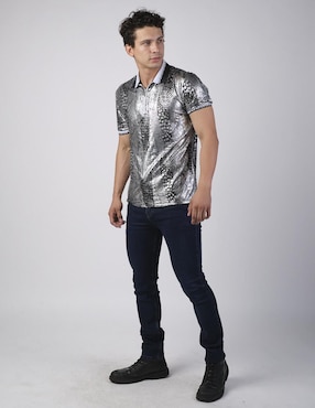 Playera tipo polo Benziny para hombre