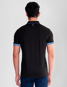 Playera tipo polo Pavi Italy 05-3084N para hombre