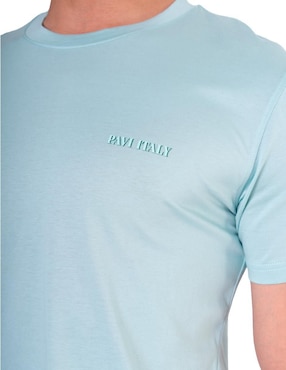 Playera Pavi Italy 04-5077me cuello redondo para hombre