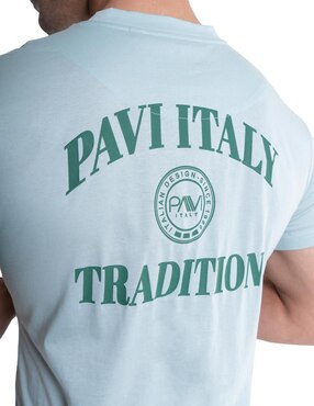 Playera Pavi Italy 04-5077me cuello redondo para hombre
