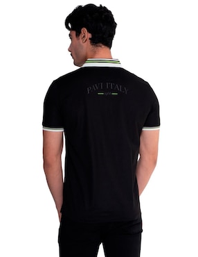 Playera tipo polo Pavi Italy 05-3081N para hombre