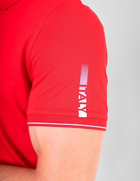 Playera tipo polo Pavi Italy 05-3086R para hombre