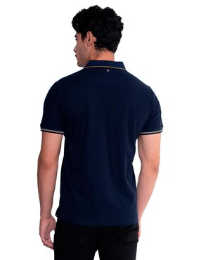 Playera tipo polo Pavi Italy 05-3101AZ para hombre