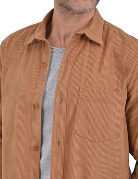 Camisa casual Yale manga larga para hombre
