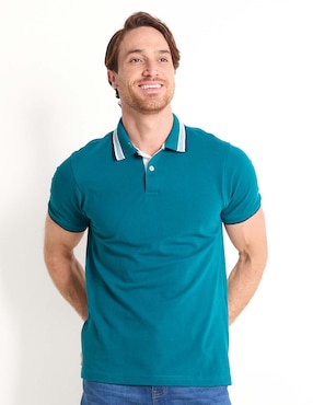 Playera Tipo Polo Regent Street Para Hombre