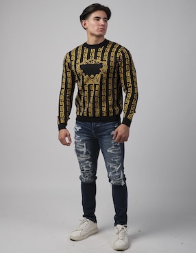 Suéter Moderno cuello redondo para hombre