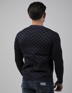 Suéter Moderno cuello redondo para hombre