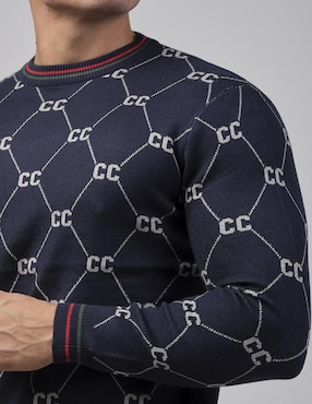 Suéter Moderno cuello redondo para hombre