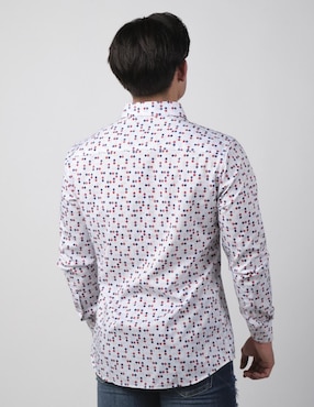 Camisa casual Benziny manga larga para hombre