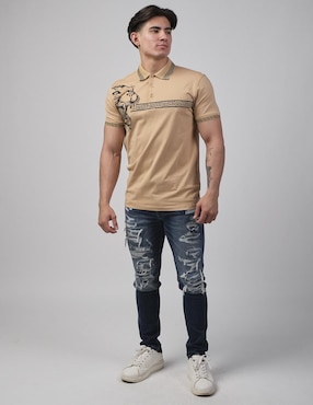 Playera tipo polo Pavini para hombre