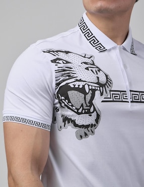 Playera tipo polo Pavini para hombre