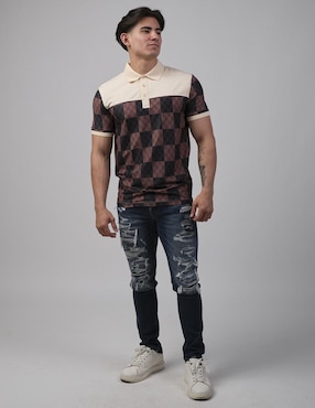Playera tipo polo Pavini para hombre