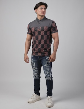 Playera tipo polo Pavini para hombre