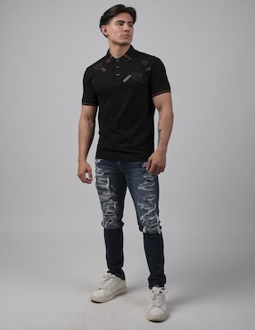 Playera tipo polo Pavini para hombre