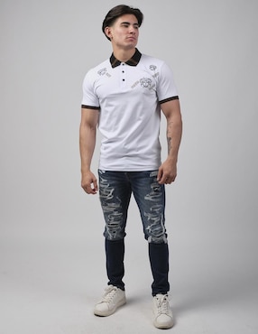 Playera tipo polo Pavini para hombre