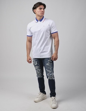 Playera tipo polo Pavini para hombre