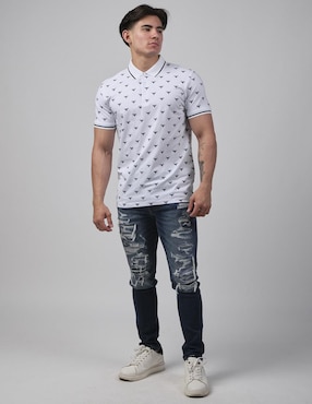 Playera tipo polo Pavini para hombre