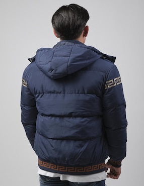 Chamarra casual Moderno con capucha para hombre