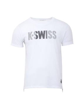 Playera K-Swiss MTS-17 Cuello Redondo Para Hombre