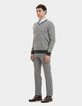 Suéter vittorio forti cuello v para hombre