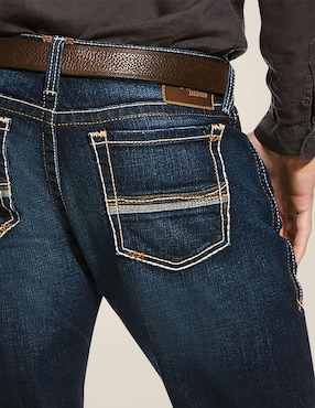 Jeans boot Ariat deslavado para hombre