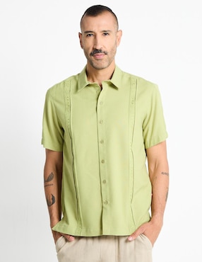 Guayabera Manga Corta Costavana Para Hombre