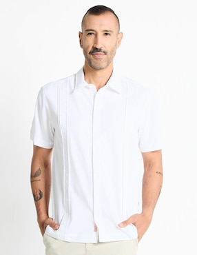 Guayabera Manga Corta Costavana Para Hombre