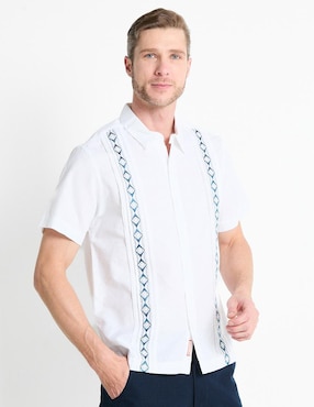 Guayabera Manga Corta Costavana Para Hombre