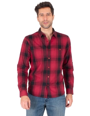 Camisa Casual Generra Manga Larga Para Hombre