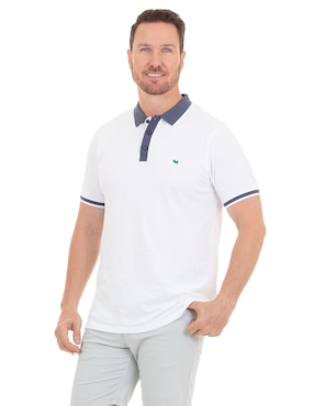 Playera Tipo Polo Ferrioni Yanai Para Hombre