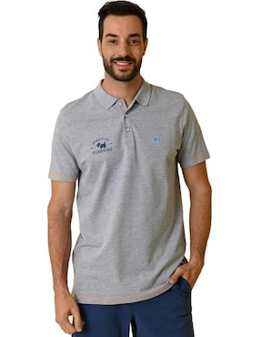 Playera Tipo Polo Ferrioni Para Hombre