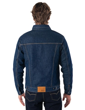 Chamarra casual Oggi Jeans con bolsillos para hombre