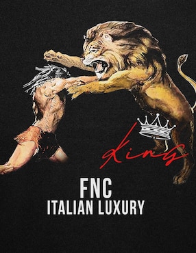 Playera Fnc Collezioni Colosseo cuello redondo para hombre