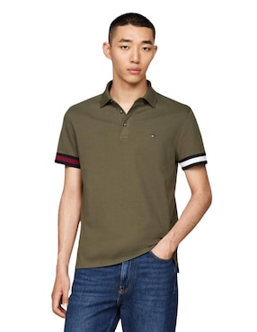 Playera Tipo Polo Tommy Hilfiger Para Hombre