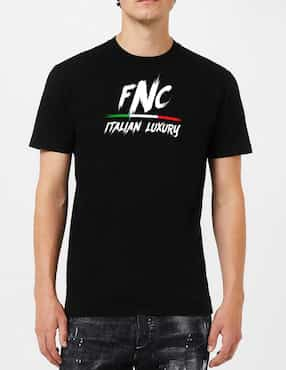 Playera FNC Collezioni Pincel Cuello Redondo Para Hombre