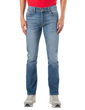 Jeans Straight Oggi Jeans Vaxter Lavado Claro Para Hombre