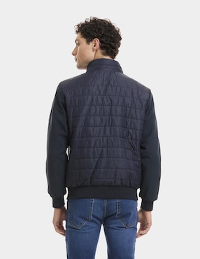 Chamarra casual Vittorio Forti capitonada para hombre
