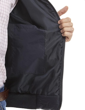 Chamarra casual Vittorio Forti capitonada para hombre