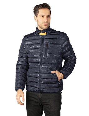 Chamarra Acolchada Greenlander Impermeable Capitonada Para Hombre