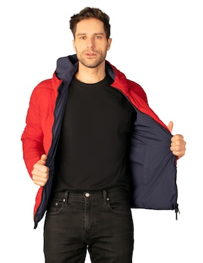 Chamarra acolchada Greenlander impermeable reversible para hombre