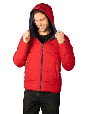 Chamarra acolchada Greenlander impermeable reversible para hombre